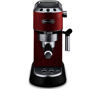DELONGHI  Dedica EC680R Coffee Machine - Red